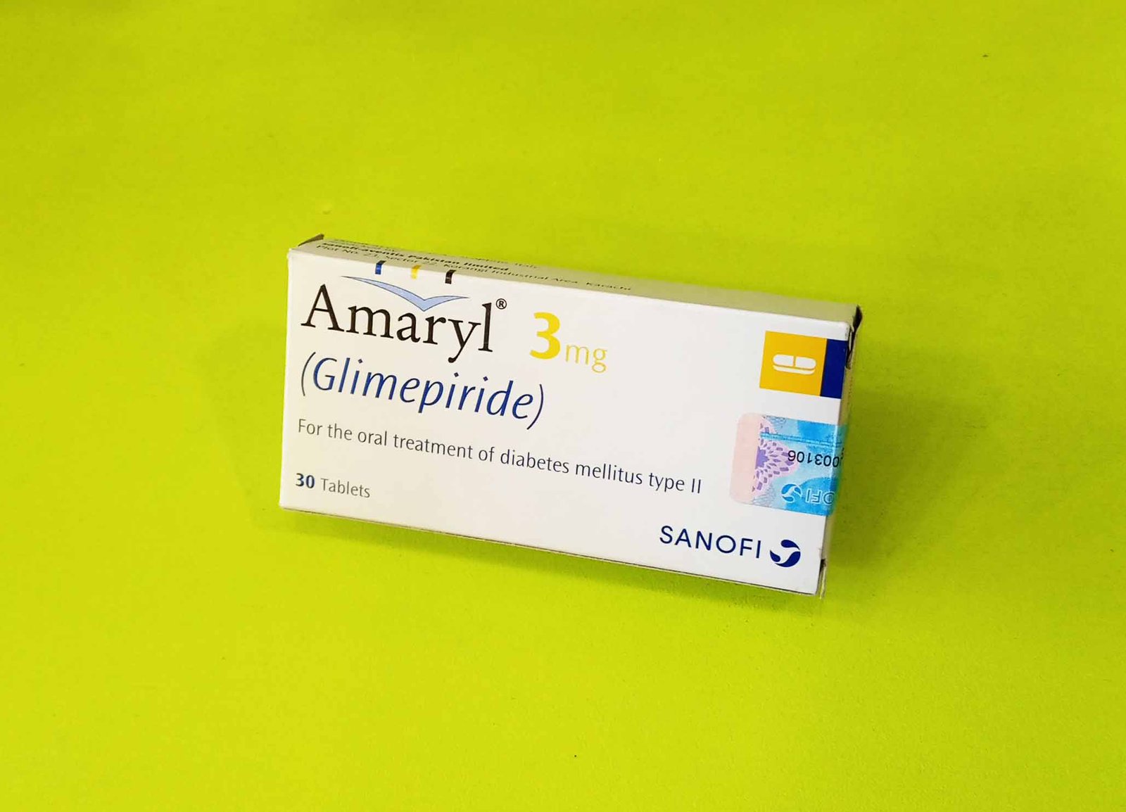 Amaryl 3mg Tablets