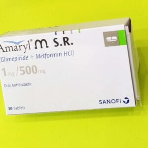 Amaryl M S.R 1/500mg Tablets