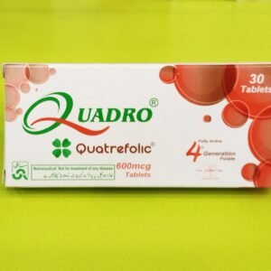 Quadro 600mcg Tablets