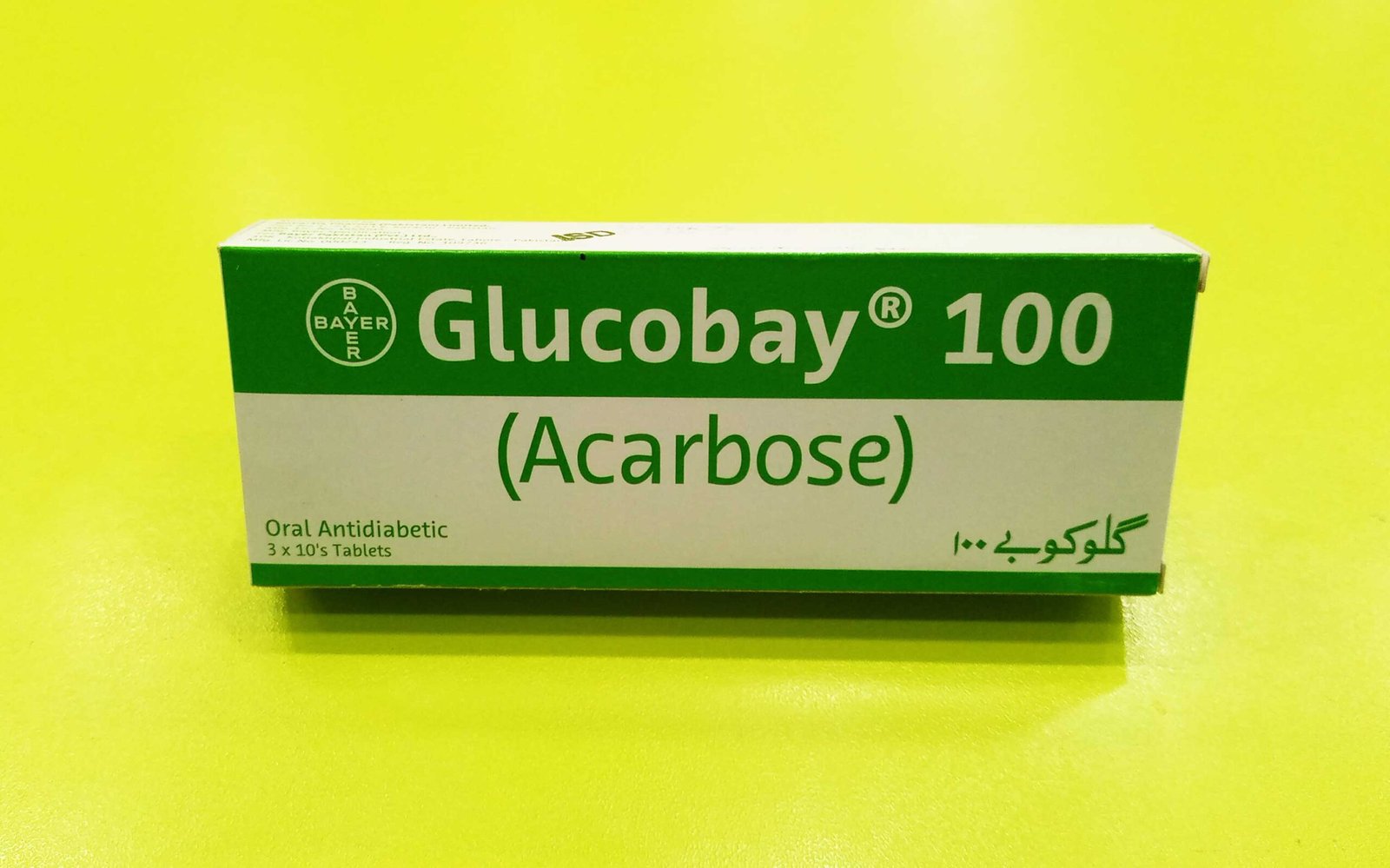 Glucobay 100mg Tablets