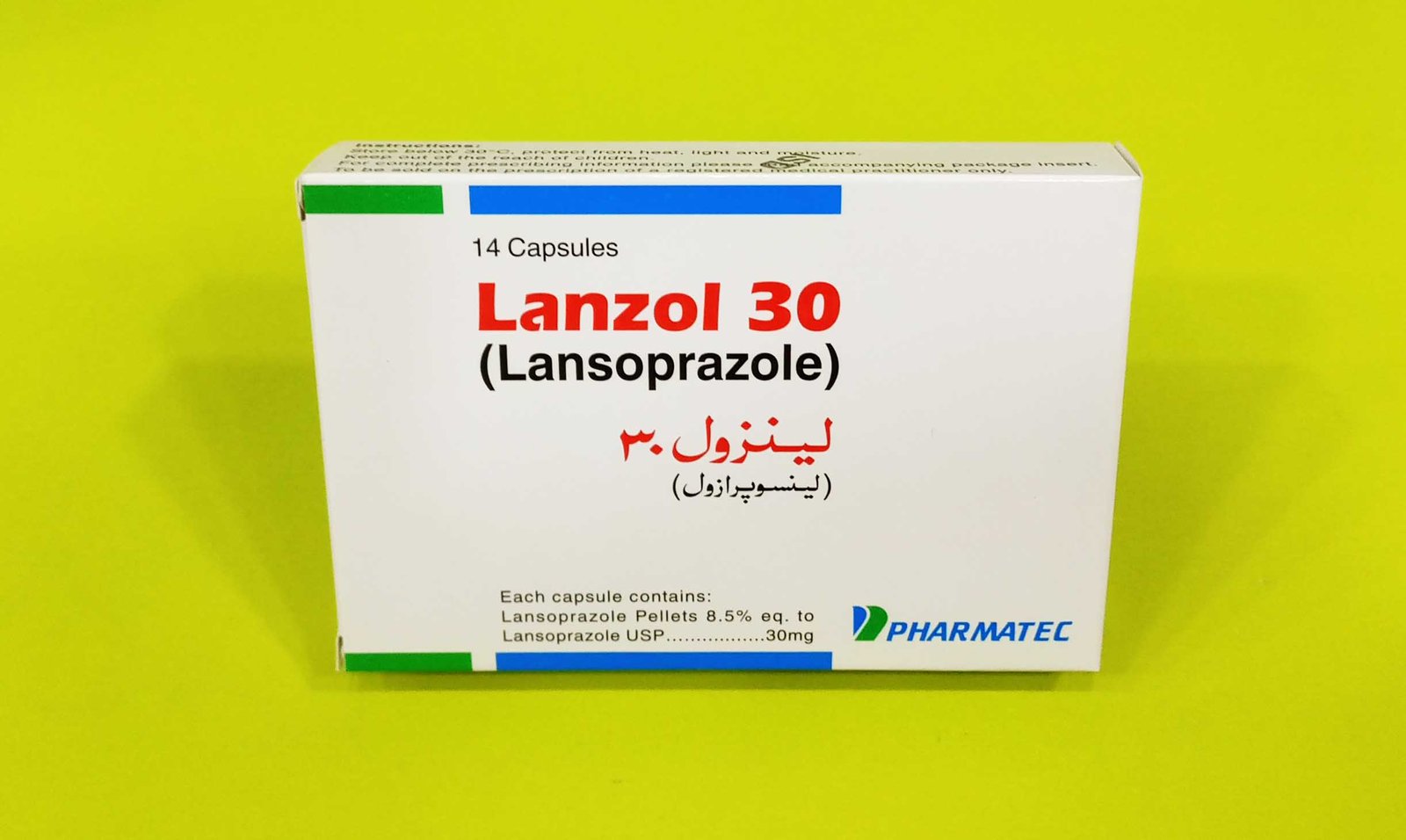 Lanzol 30mg Capsules