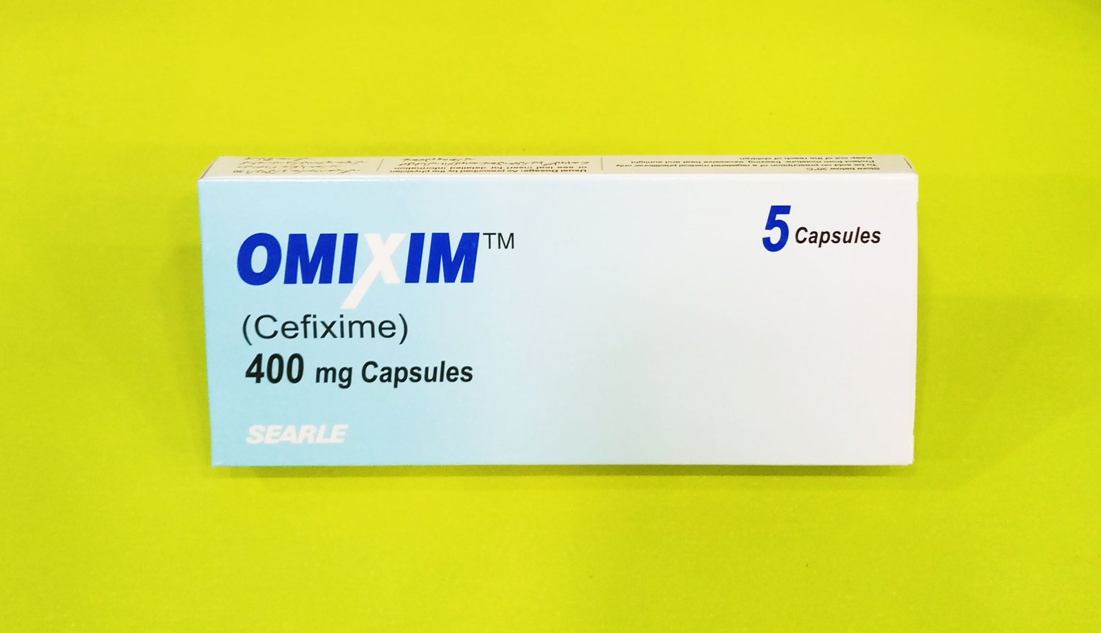 Omixim 400mg Capsules