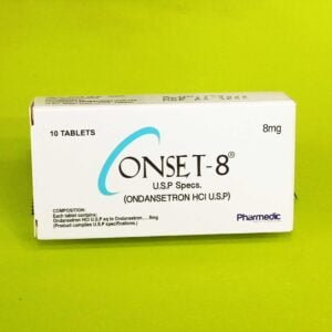 Onset 8mg Tablets