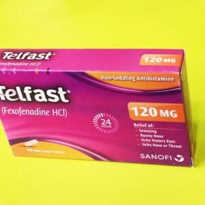 Telfast 120mg Tablets - Fexofenadine HCl