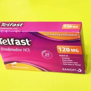 Telfast 120mg Tablets - Fexofenadine HCl