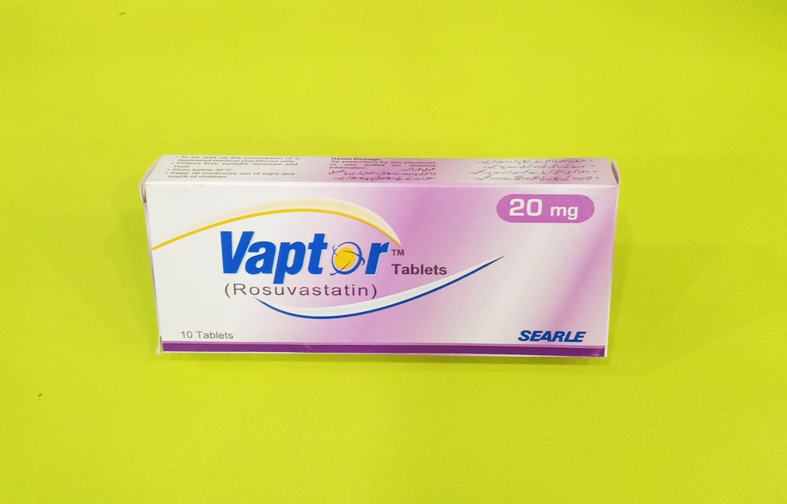 Vaptor 20mg Tablets