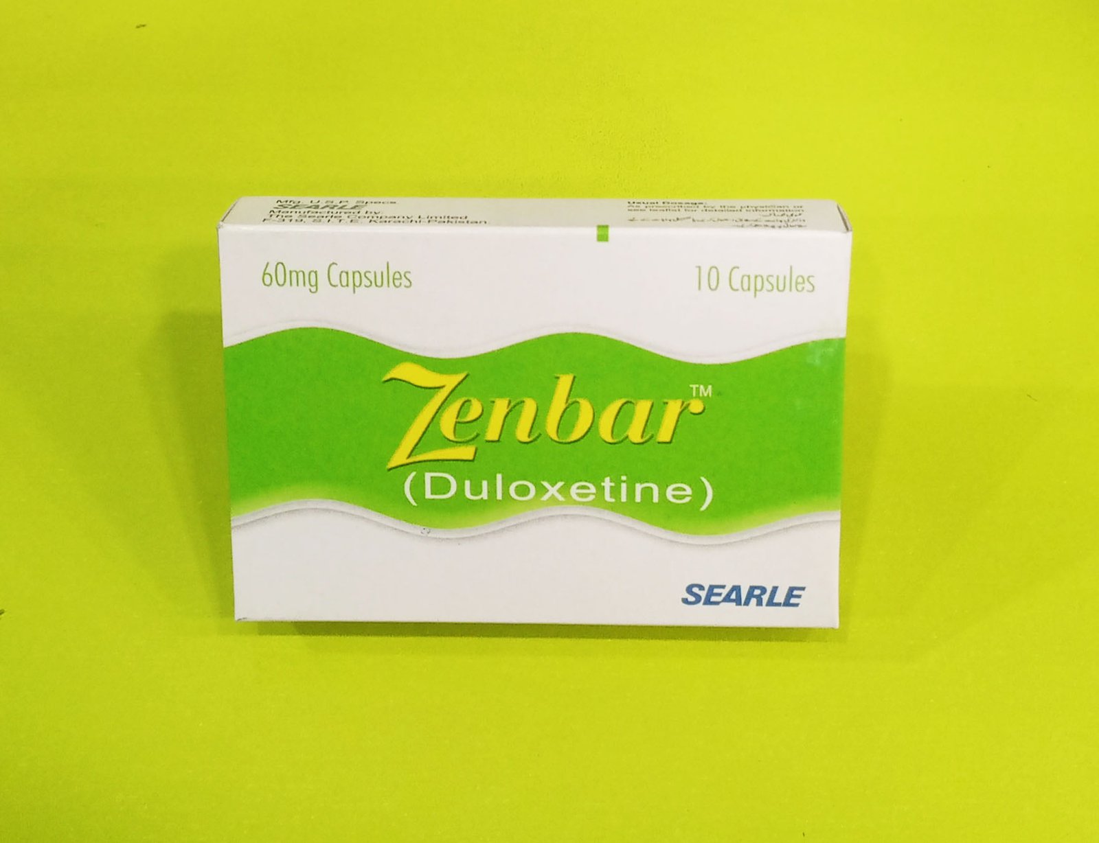 Zenbar 60mg Tablets - Duloxetine