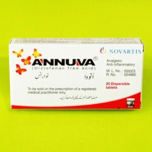 Annuva Dispersible Tablets - Diclofenac free acid