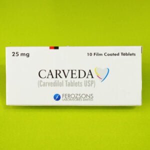 Carveda 25mg Tablets