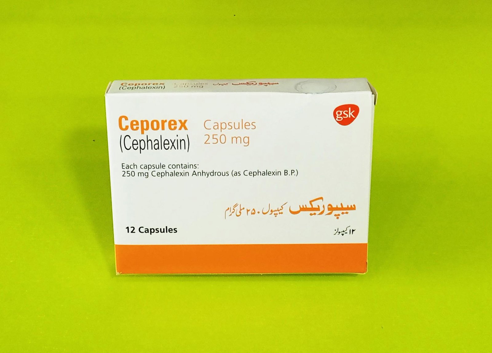 Ceporex 250mg Capsules