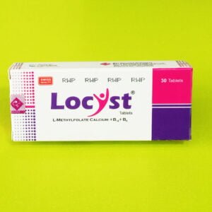 Locyst Tablets - L-Methylfolate Calcium +B12 +B6