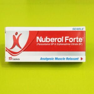 Nuberol Forte Tablets - Paracetamol & Orphenadrine Citrate