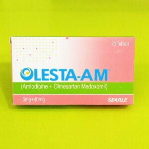 Olesta AM 5/40mg Tablets - Amlodipine + Olmesartan Madoxomil