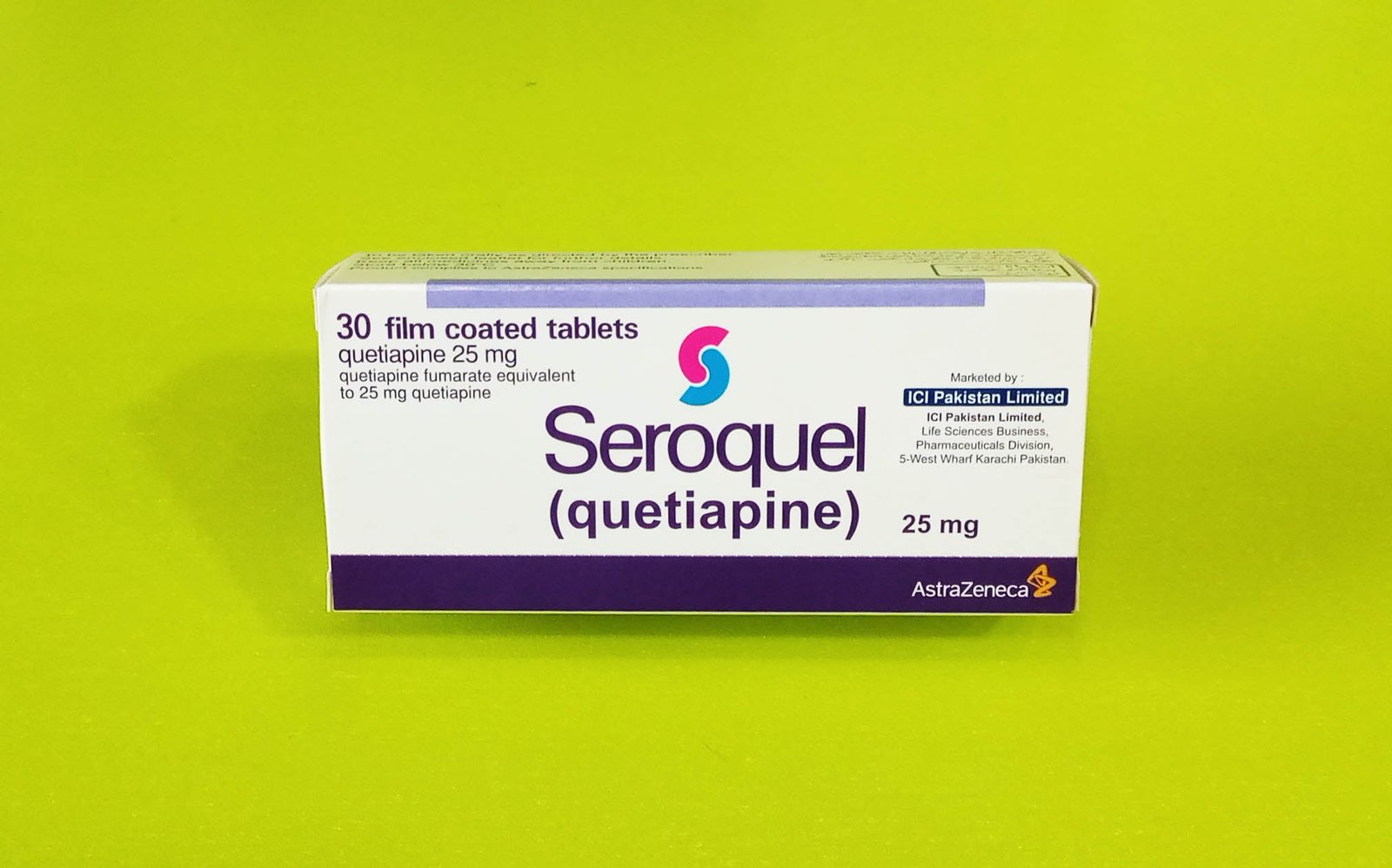 Seroquel 25mg Tablets
