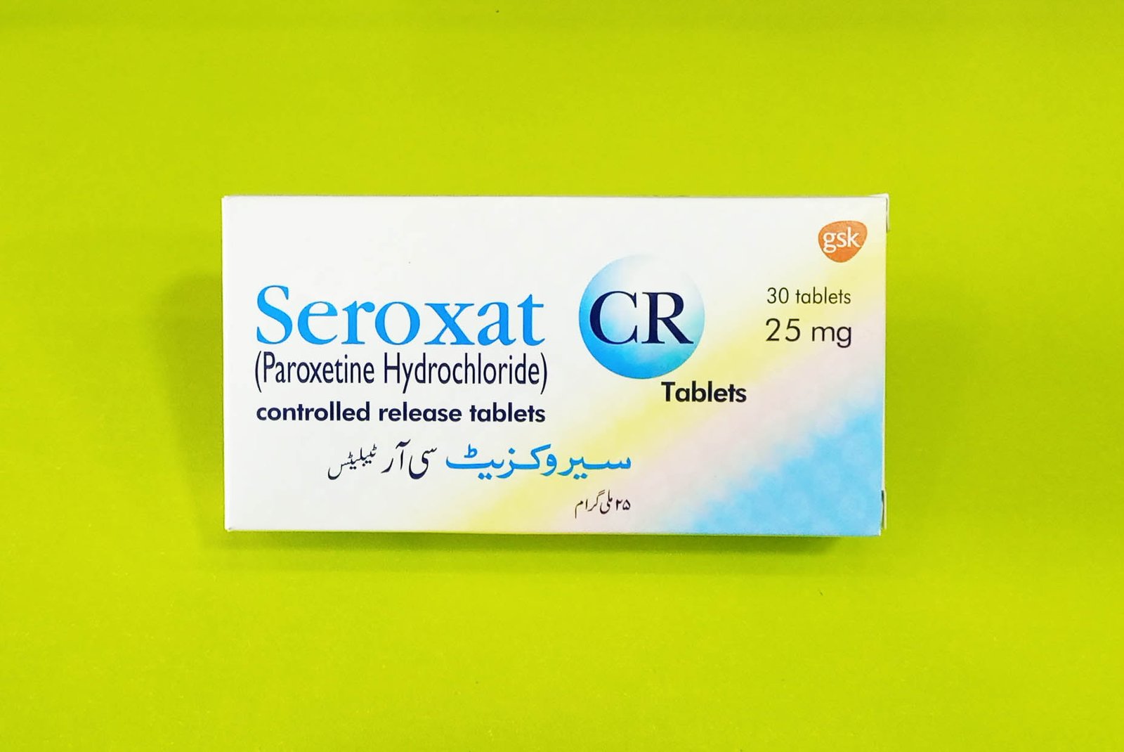 Seroxat CR 25mg Tablets