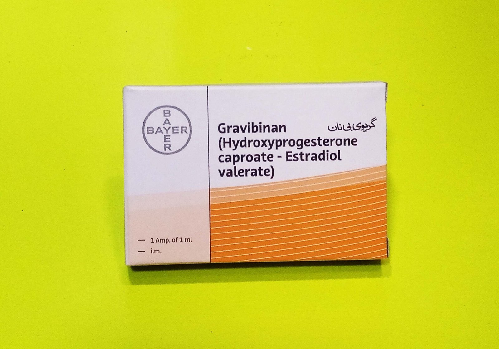 Gravibinan 1ml Injection - Hydroxyprogesterone caproate - Estradiol valerate