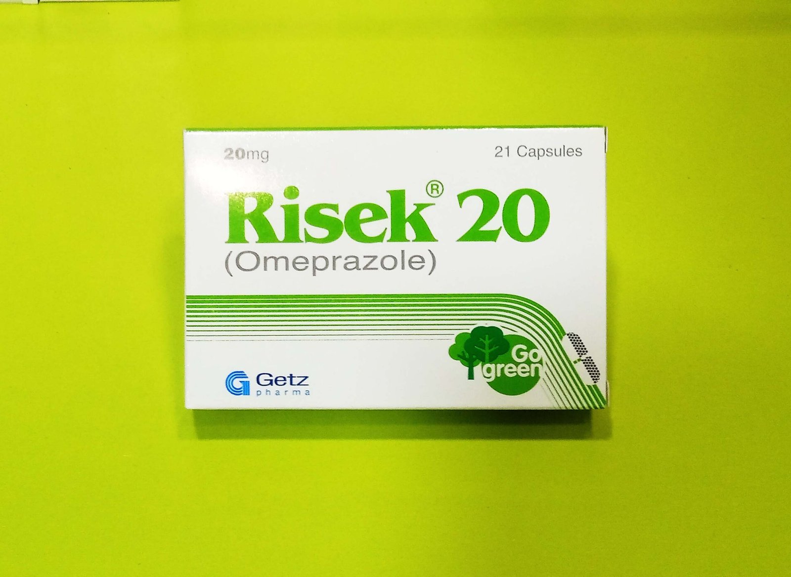 Risek 20mg Capsules