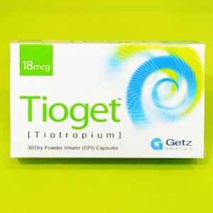 Tioget 18mcg Capsules