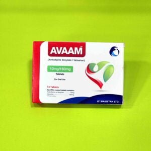 Avaam (Amlodipine Valsartan) 10+160mg Tablets