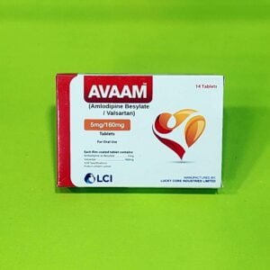 Avaam (Amlodipine Valsartan) 5+160mg Tablets