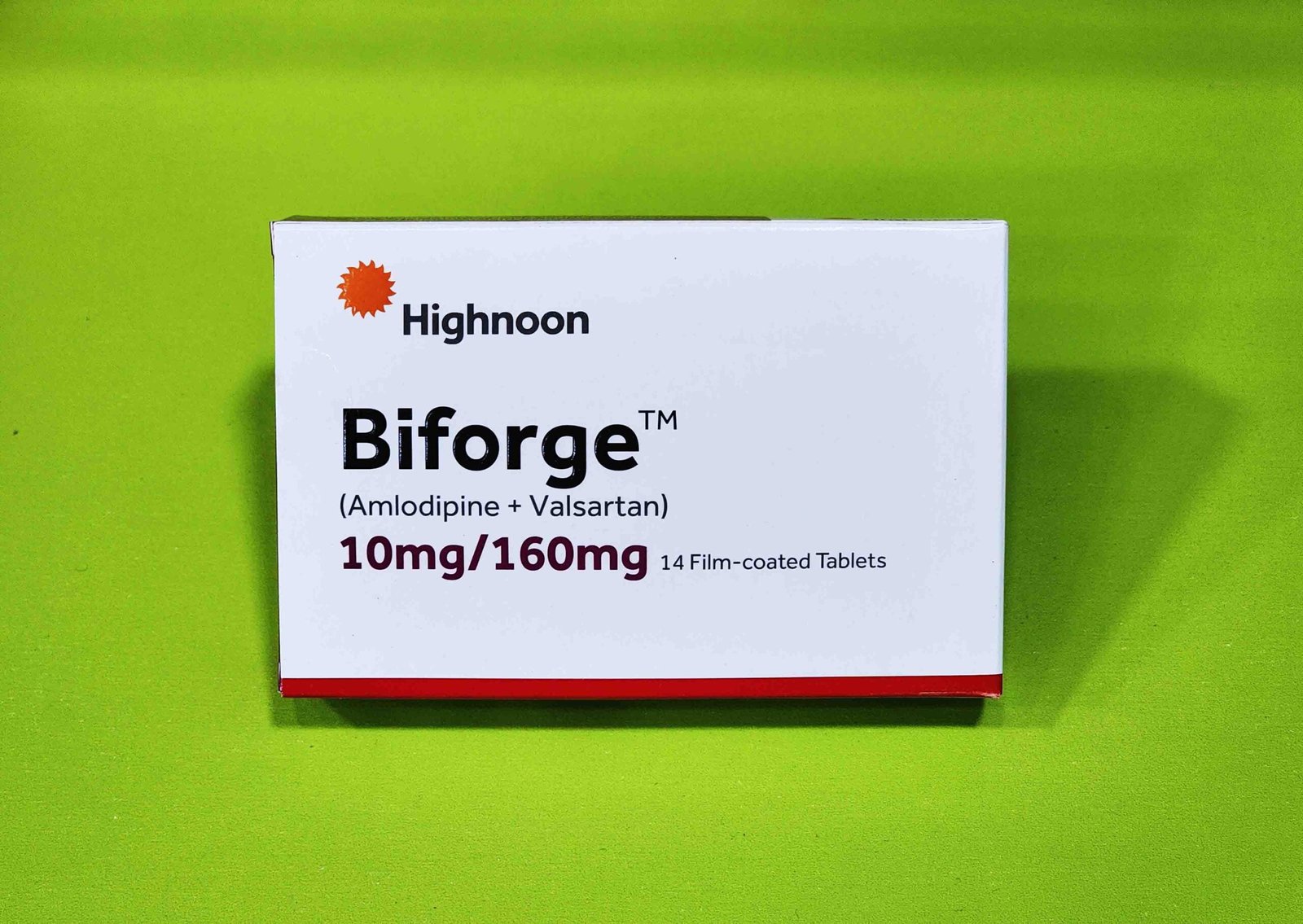 Biforge (Amlodipine+Valsartan) 10+160mg