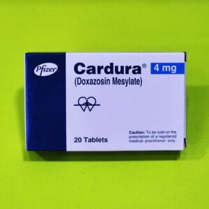 Cardura 4mg Tablets - Doxazosin Mesylate
