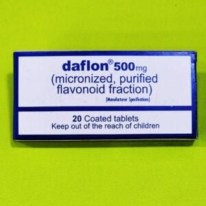 Daflon (micronized purified flavonoid fraction) 500mg Tablets