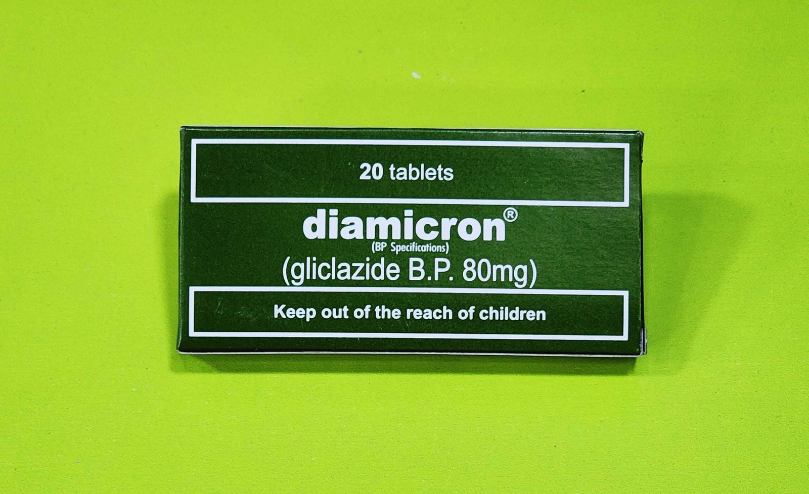 Diamicron (Gliclazide) 80mg Tablets
