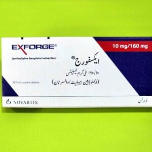 Exforge (Amlodipine besylate + valsartan) 10mg/160mg Tablets