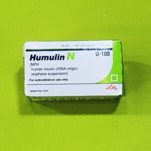 Humulin N (Human Insulin rDNA Origin Isophane Suspension) 100units/ml Injection