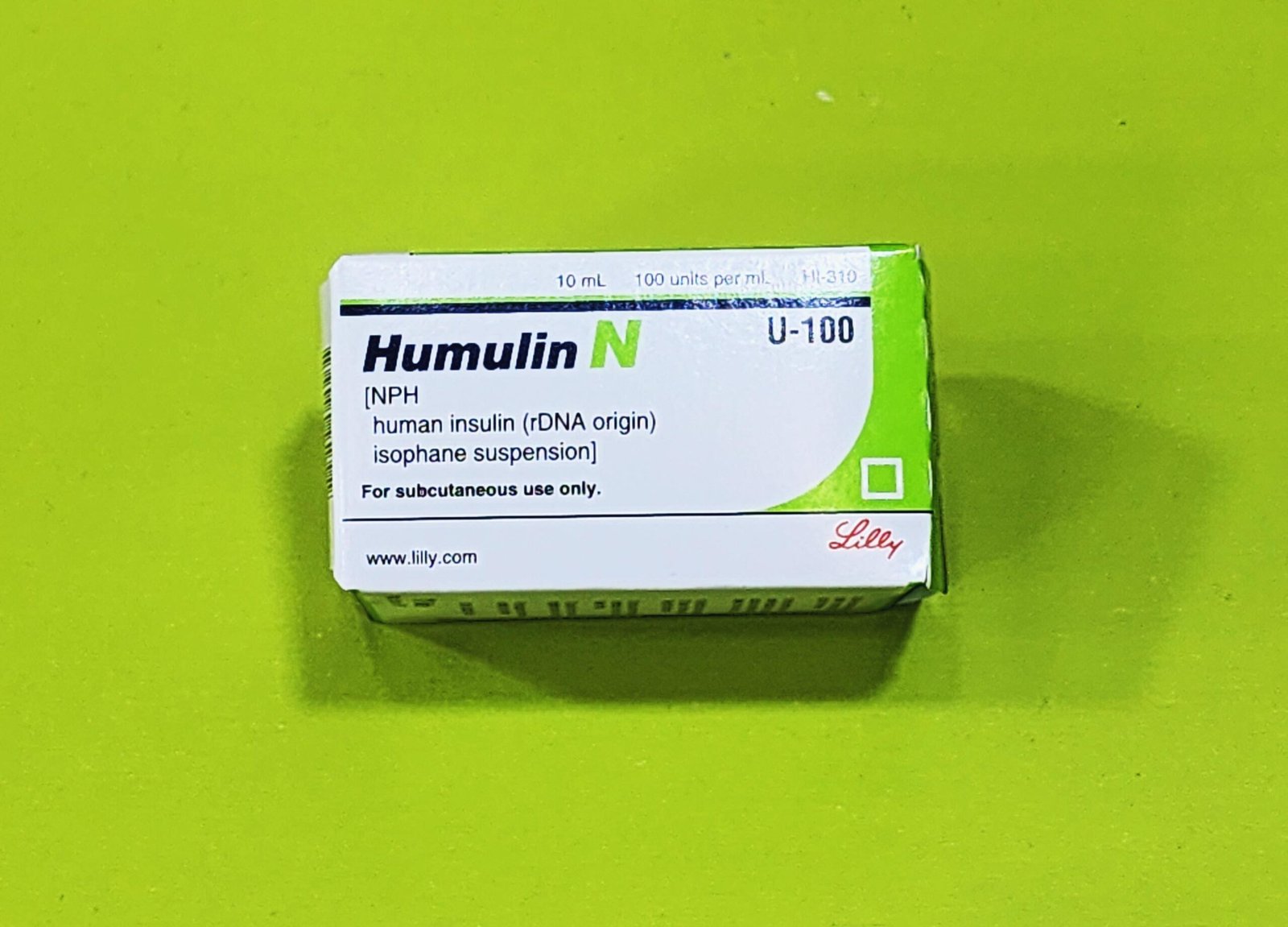 Humulin N (Human Insulin rDNA Origin Isophane Suspension) 100units/ml Injection