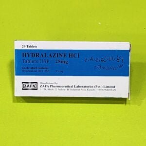 Hydralazine HCl 25mg Tablets