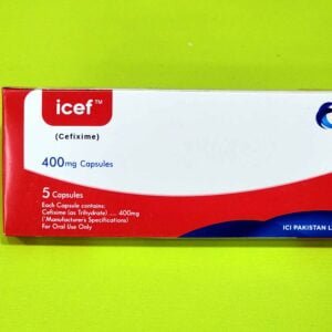 Icef (Cefixime) 400mg Capsules