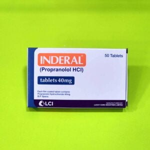 Inderal (Propranolol HCl) 40mg Tablets