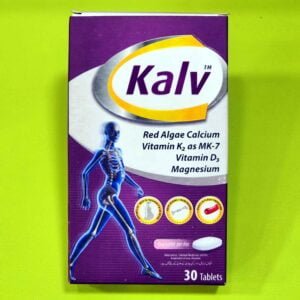 Kalv (Red Algae + Calcium + Vitamin K2 asMK-7 +Vitamin D3+ Magnesium) Tablets