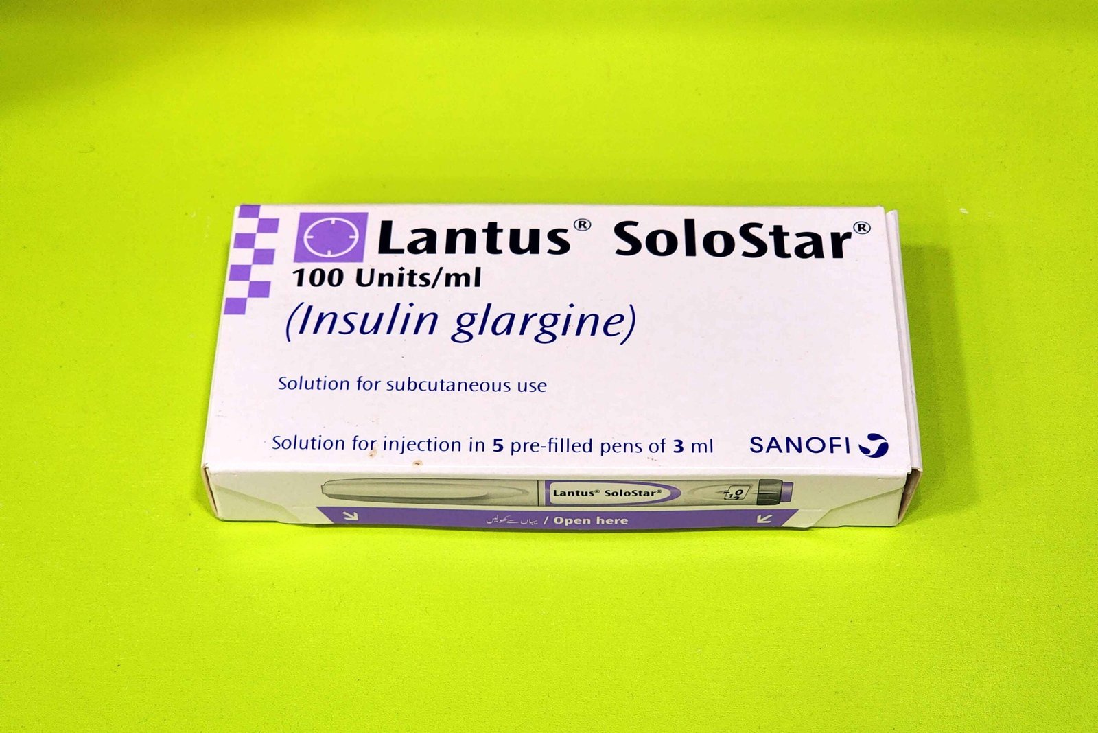 Lantus Solostar (Insulin Glargine) 100units/ml