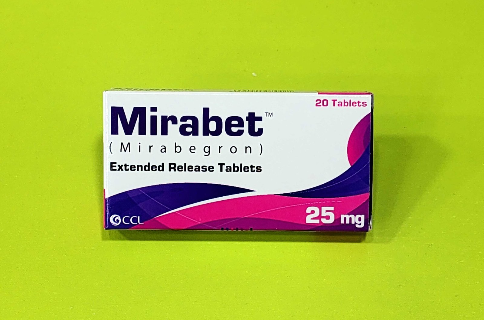 Mirabet (Mirabegron) 25mg Tablets