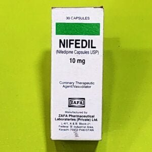 Nifedil (Nifedipine) 10mg Capsules