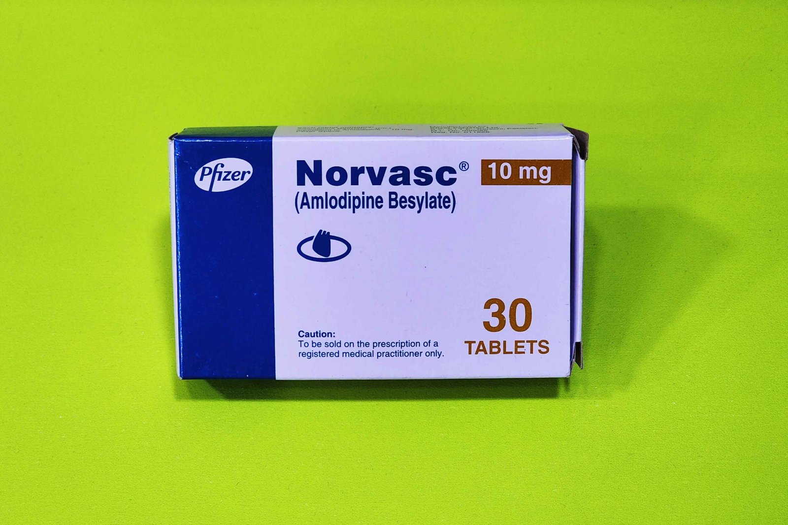 Norvasc (Amlodipine Besylate) 10mg Tablets