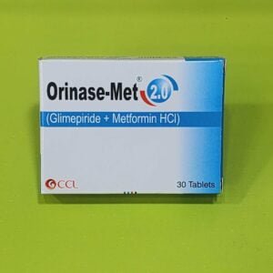 Orinase-Met (Glimepiride + Metformin-HCl) 2mg+500mg Tablets