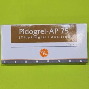 Pidogrel-AP (Clopidogrel+Aspirin) 75mg+75mg-Tablets