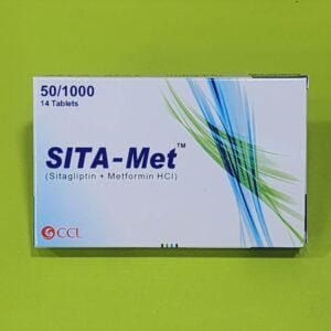 Sita-Met (Sitagliptin + Metformin HCl) 50+1000mg Tablets