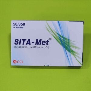 Sita-Met (Sitagliptin + Metformin HCl) 50+850mg Tablets