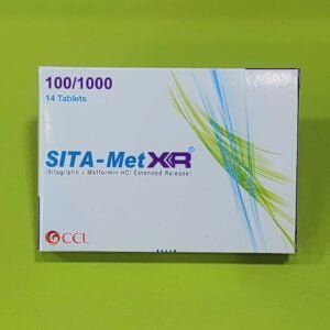 Sita-Met XR (Sitagliptin + Metformin HCl) 100+1000mg Tablets