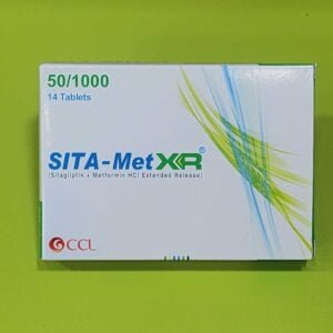 Sita-Met XR (Sitagliptin + Metformin HCl) 50+1000mg Tablets