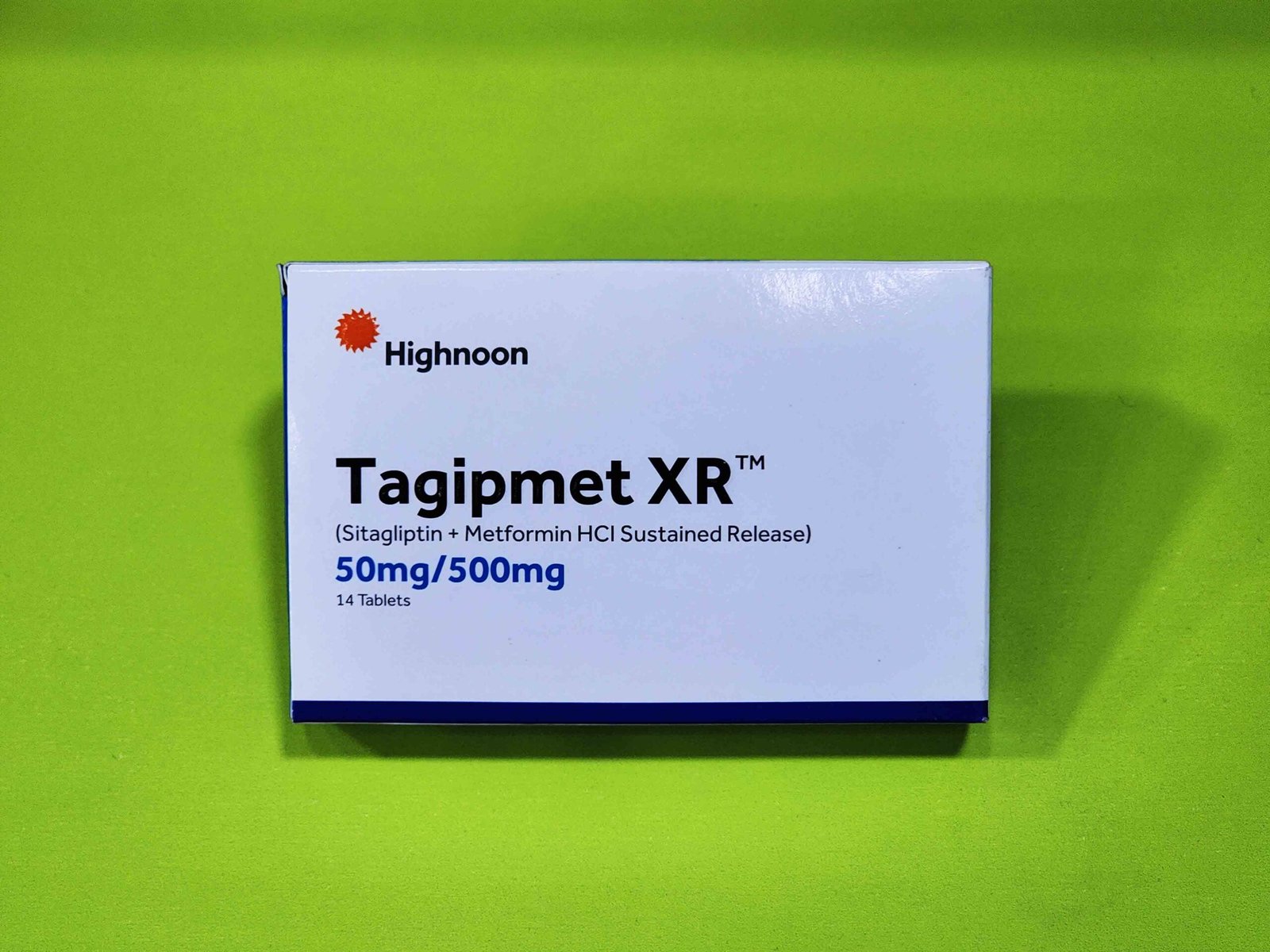 Tagipmet XR (Sitagliptin+Metformin HCl) 50+500mg