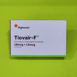 Tiovair-F (Tiotropium+Formoterol Fumarate) 18mcg+12mcg Rotacaps