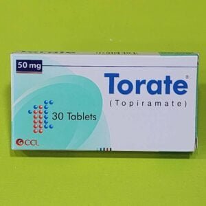 Torate (Topiramate) 50mg Tablets