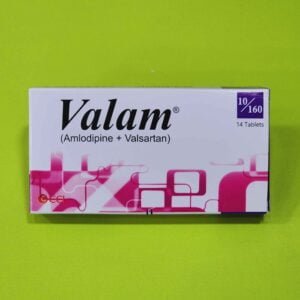 Valam (Amlodipine+Valsartan) 10+160mg Tablets