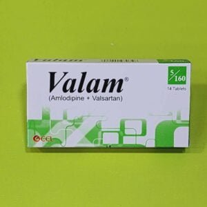 Valam (Amlodipine+Valsartan) 5+160mg Tablets